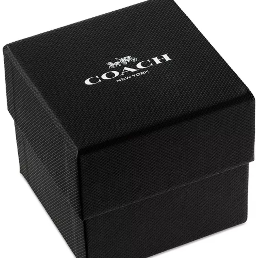TEMPORARY PRICE DROP! Coach Plum Stainless Steel Watch - Picture 4 of 5